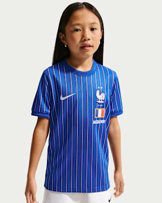 France x Jacquemus Older Kids' Short-Sleeved Football Top. Nike CA